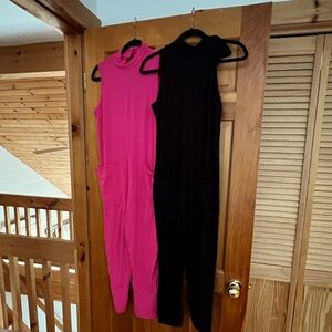 Smash & Tess 2 Audrey mock neck sleeveless rompers!